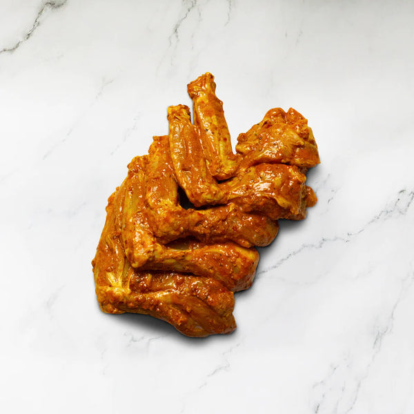 Marinated Halal Chicken Wings - Per Kg