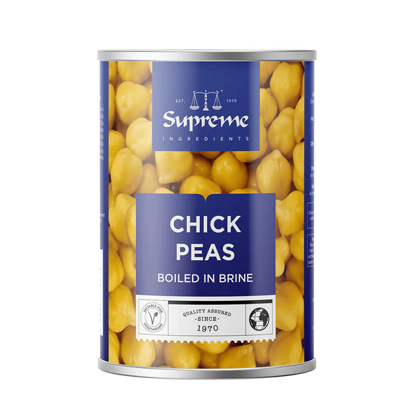 Supreme Chick Peas 400g MULTI-BUY OFFER 12 For £4.99